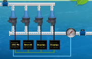 PID control pressure water supply control
